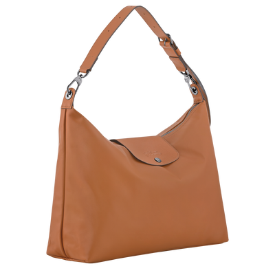 Le Pliage Xtra XL Hobo bag , Cashew - Leather