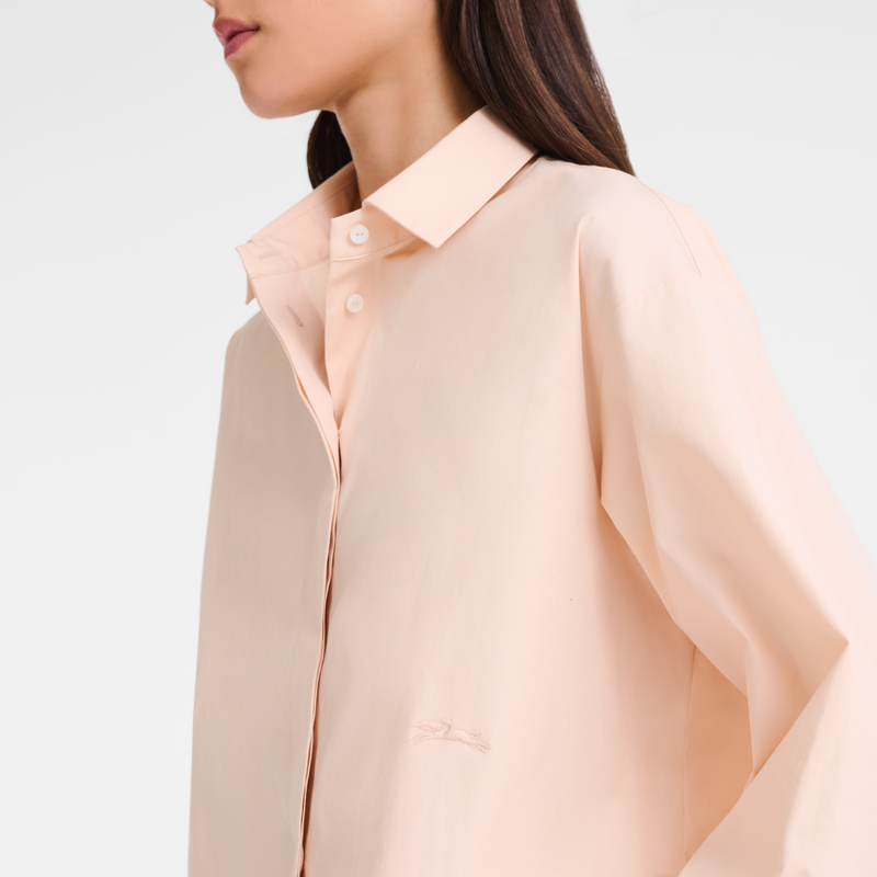 Shirt , Cream - Popelin  - View 5 of  5