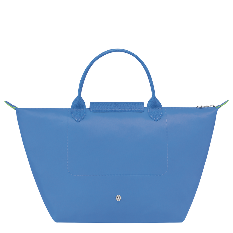 Le Pliage Green M Handbag , Cornflower - Recycled canvas  - View 4 of  5