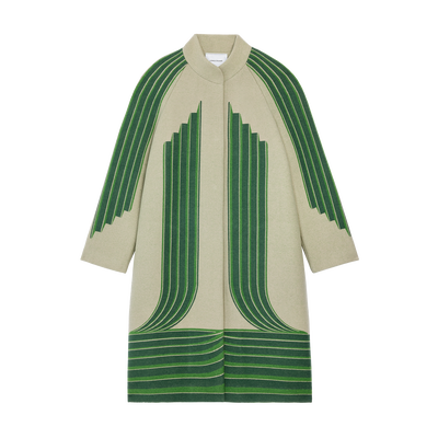 Coat, Heritage Green