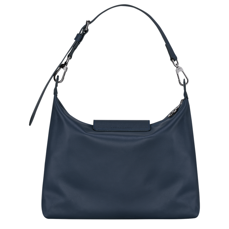 Le Pliage Xtra M Hobo bag Navy Leather Longchamp TH