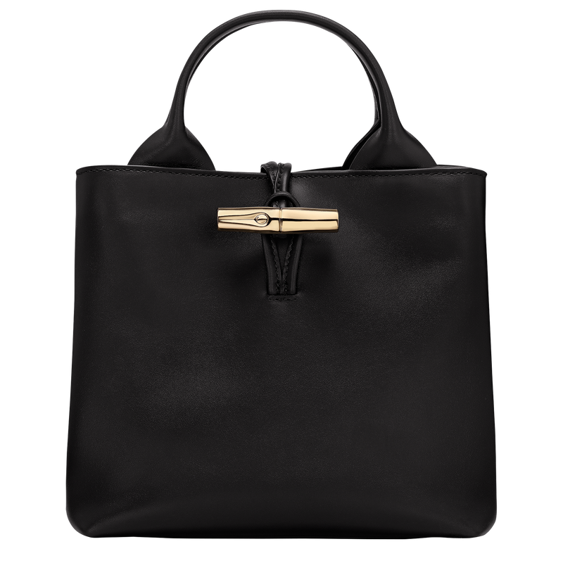 Le Roseau S Handbag , Black - Leather  - View 1 of  7