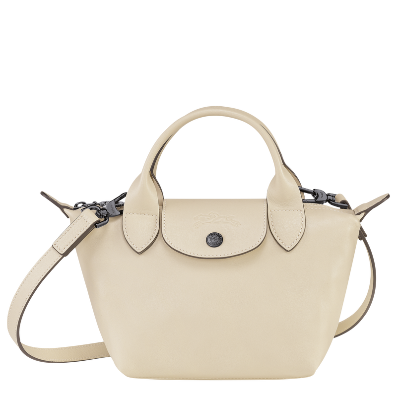 Le Pliage Cuir XS Top handle bag Desert - Leather (L1500757526