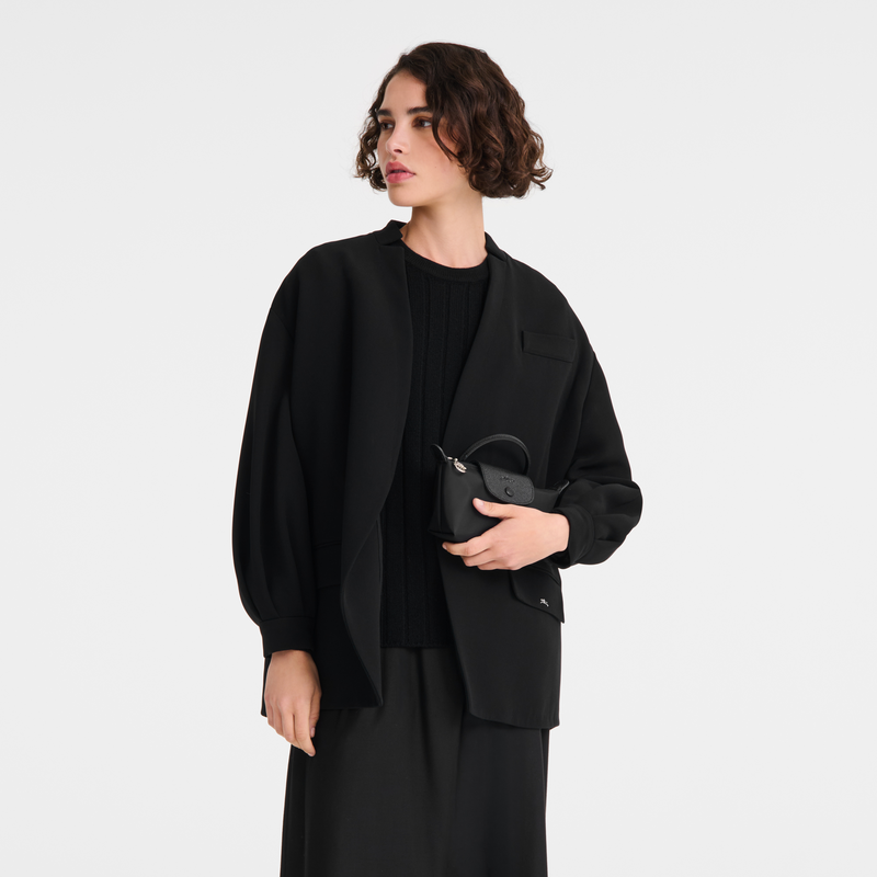 Le Pliage One Pouch , Black - Recycled canvas  - View 7 of  7