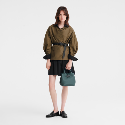 Le Roseau Handbag S, Cedar