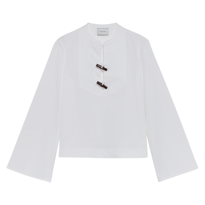 Shirt , White - Popelin