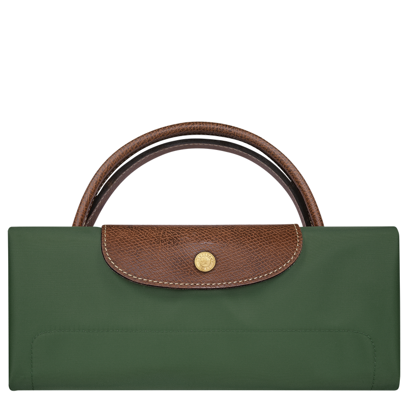 Le Pliage Original L Travel bag , British Green - Recycled canvas  - View 7 of  7