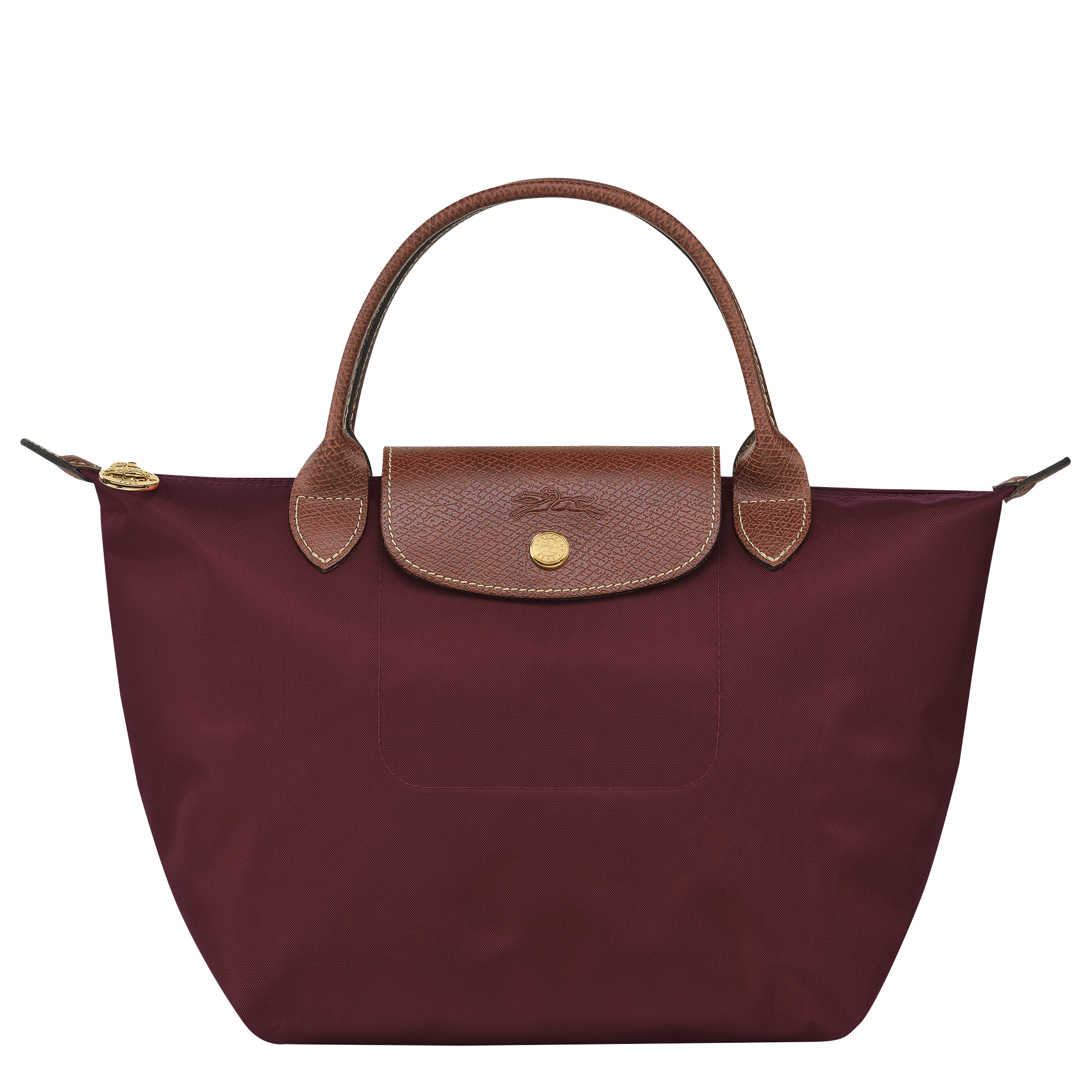 Handbag S, Burgundy - View 1 of
7 - zoom in Le Pliage Original Handbag S, Burgundy