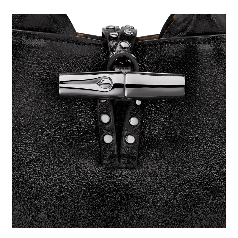 Le Roseau XS Handbag , Black - Leather  - View 7 of  7