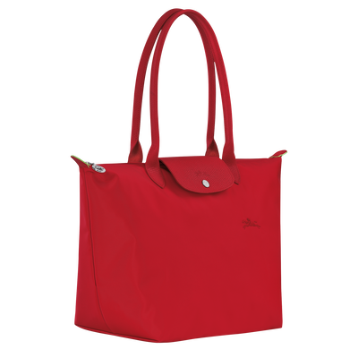 Le Pliage Green Tote bag L, Tomato