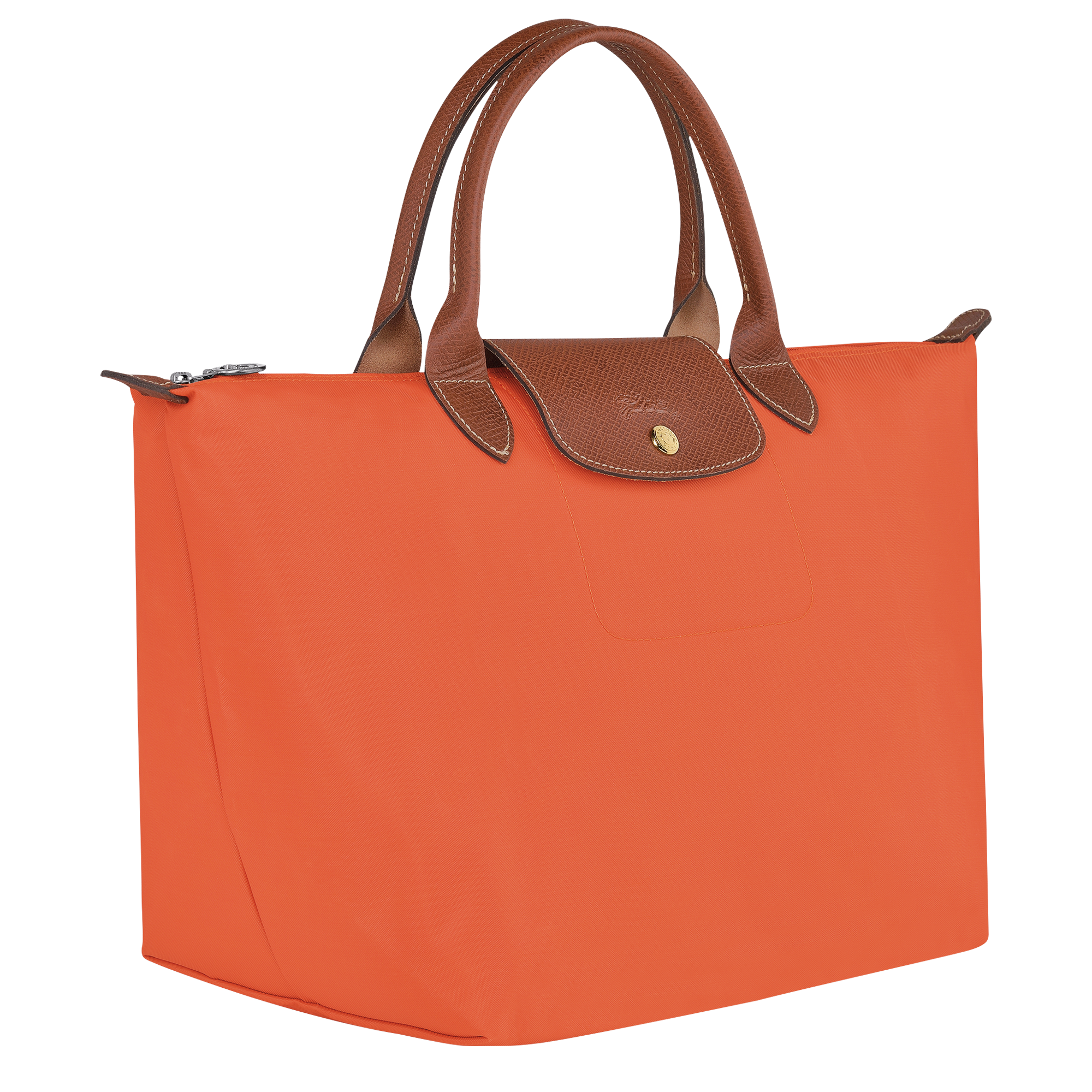 Handbag M, Orange - View 3 of
7 - zoom in Le Pliage Original Handbag M, Orange