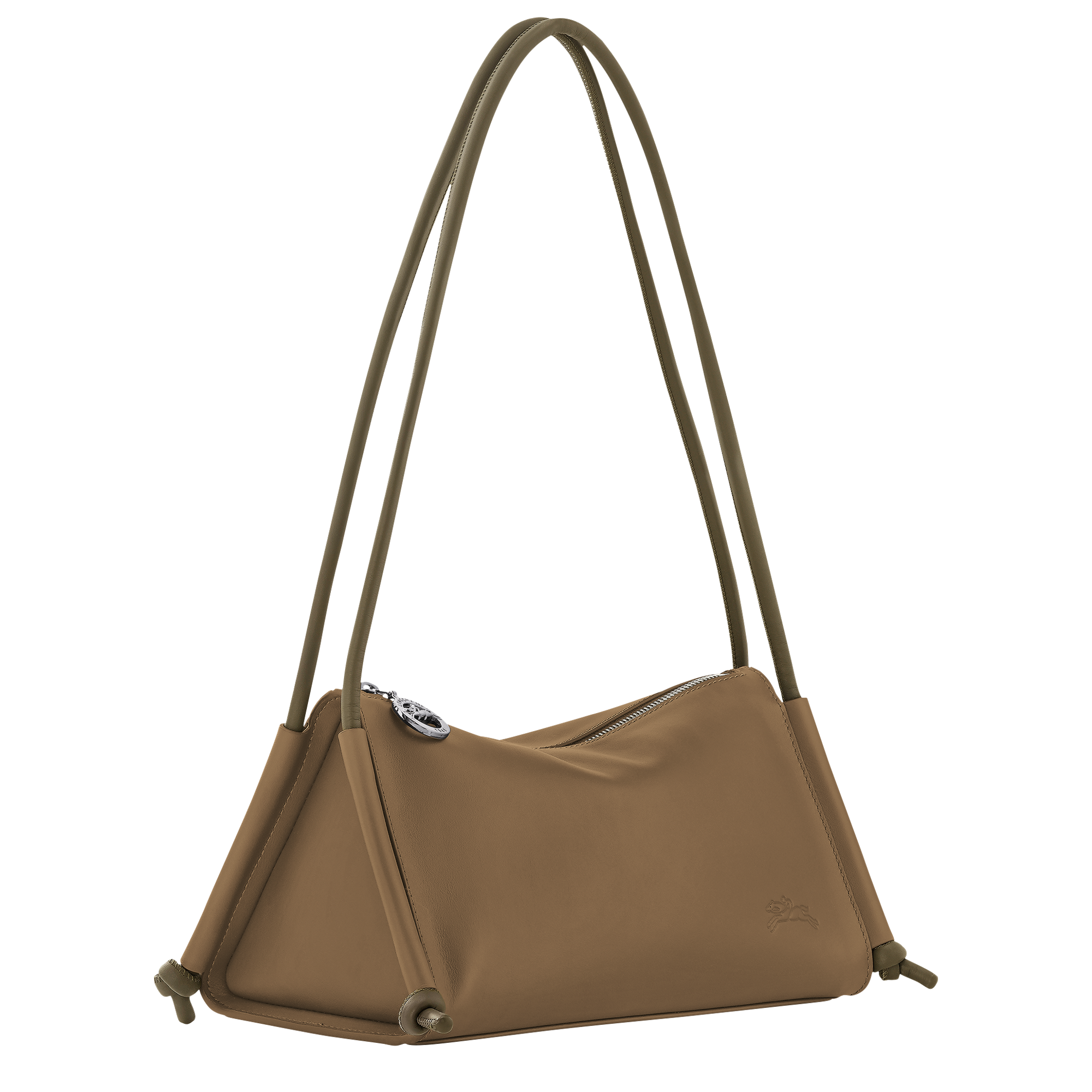 『TOU BAG Olive』 Le Pliage Xtra M Shoulder bag Olive - Leather | Longchamp TH