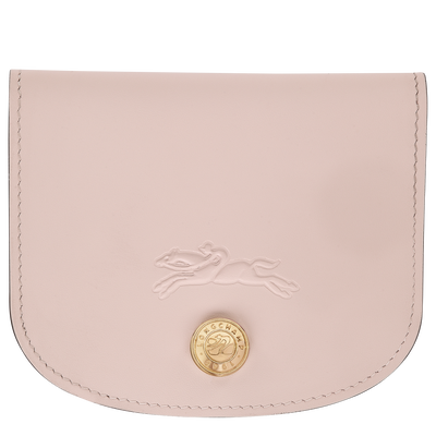 &Eacute;pure Card holder , Petal Pink - Leather