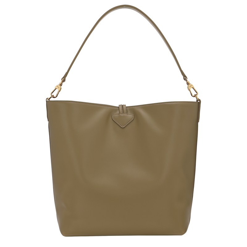 Le Roseau M Hobo bag , Olive - Leather  - View 4 of  6