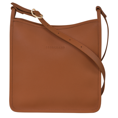Le Foulonné M Crossbody bag , Caramel - Leather