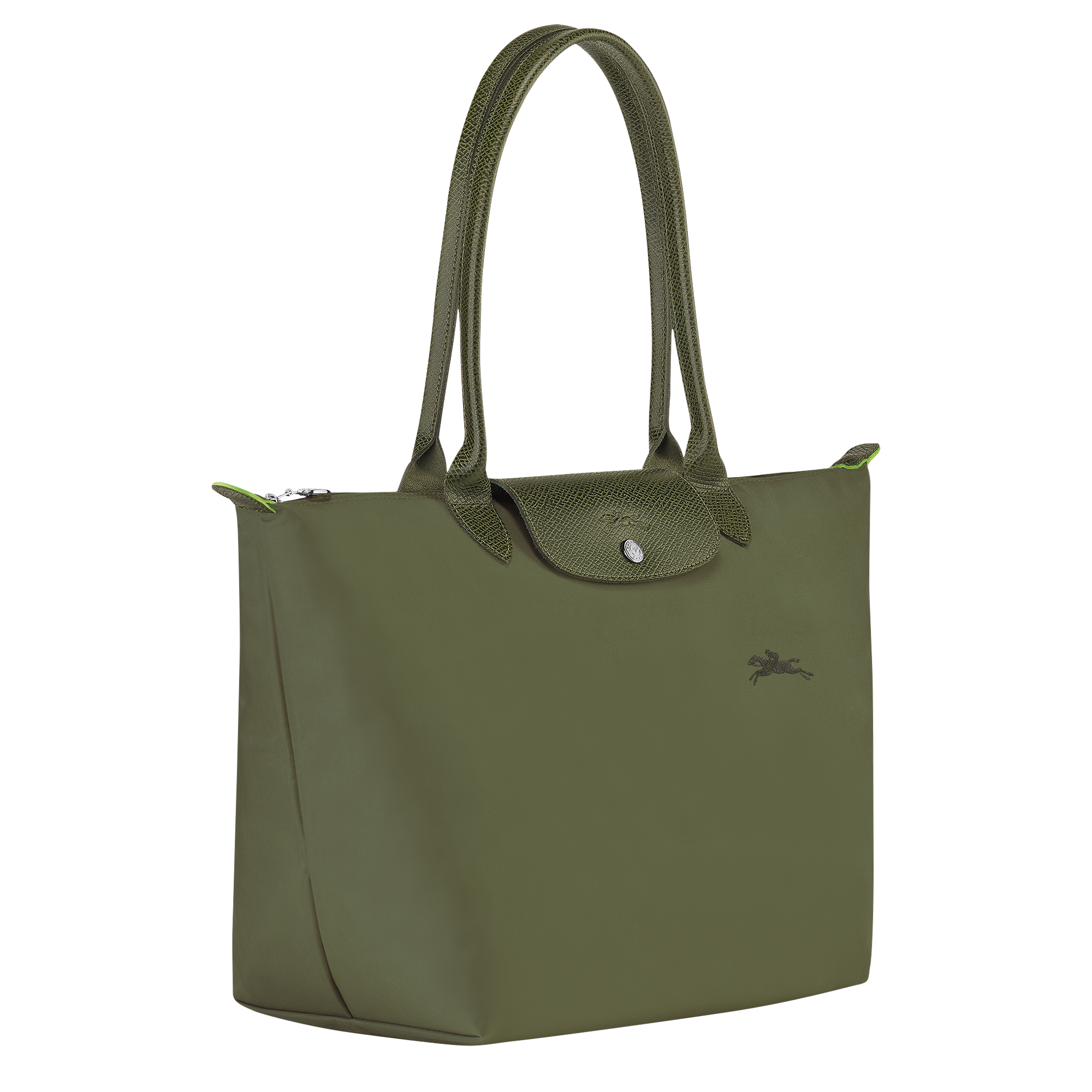Tote bag L, Forest - View 3 of
5 - zoom in Le Pliage Green Tote bag L, Forest