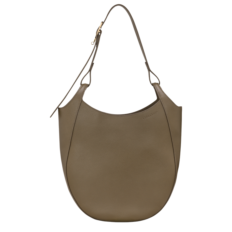 Le Foulonn&eacute; L Hobo bag , Caper - Leather  - View 1 of  6