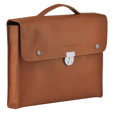 Le Foulonn&eacute; Briefcase S, Caramel