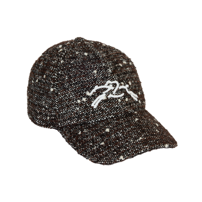 Hat , Mocha - Tweed