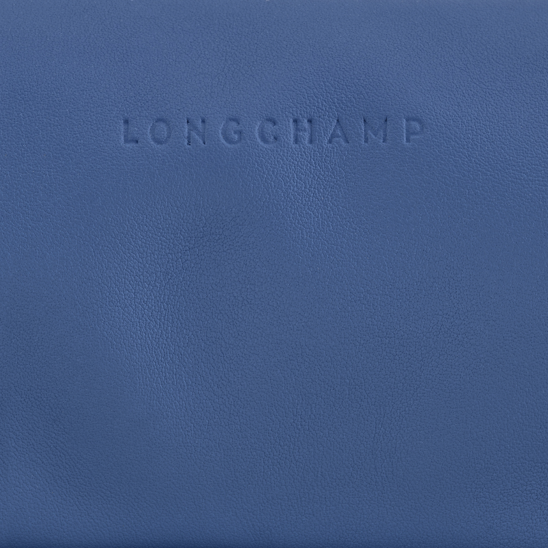 Looong M Shoulder bag , Azure - Leather  - View 3 of  3