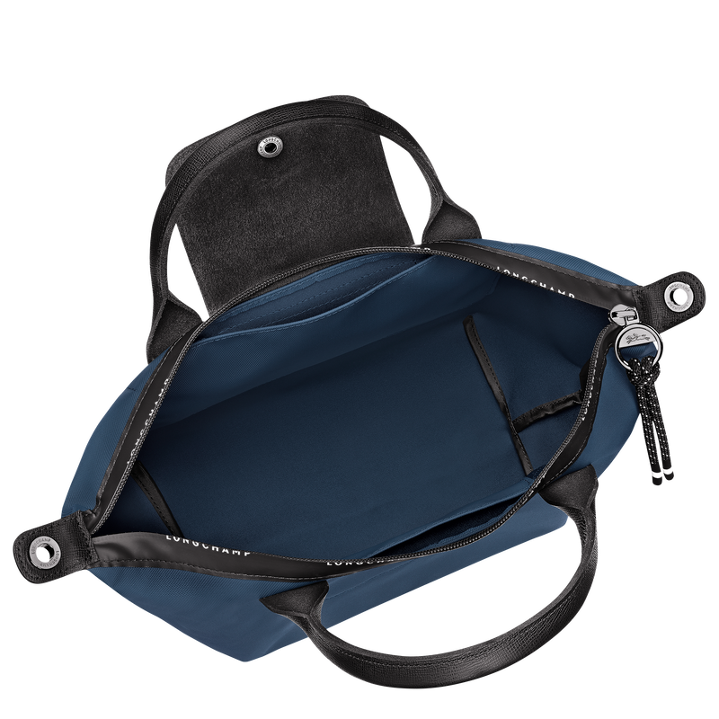 Le Pliage Energy S Handbag , Ink blue - Recycled canvas  - View 3 of  3