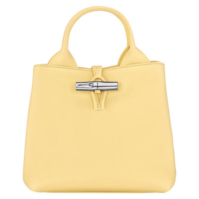 Le Roseau S Handbag , Yellow Chick - Leather