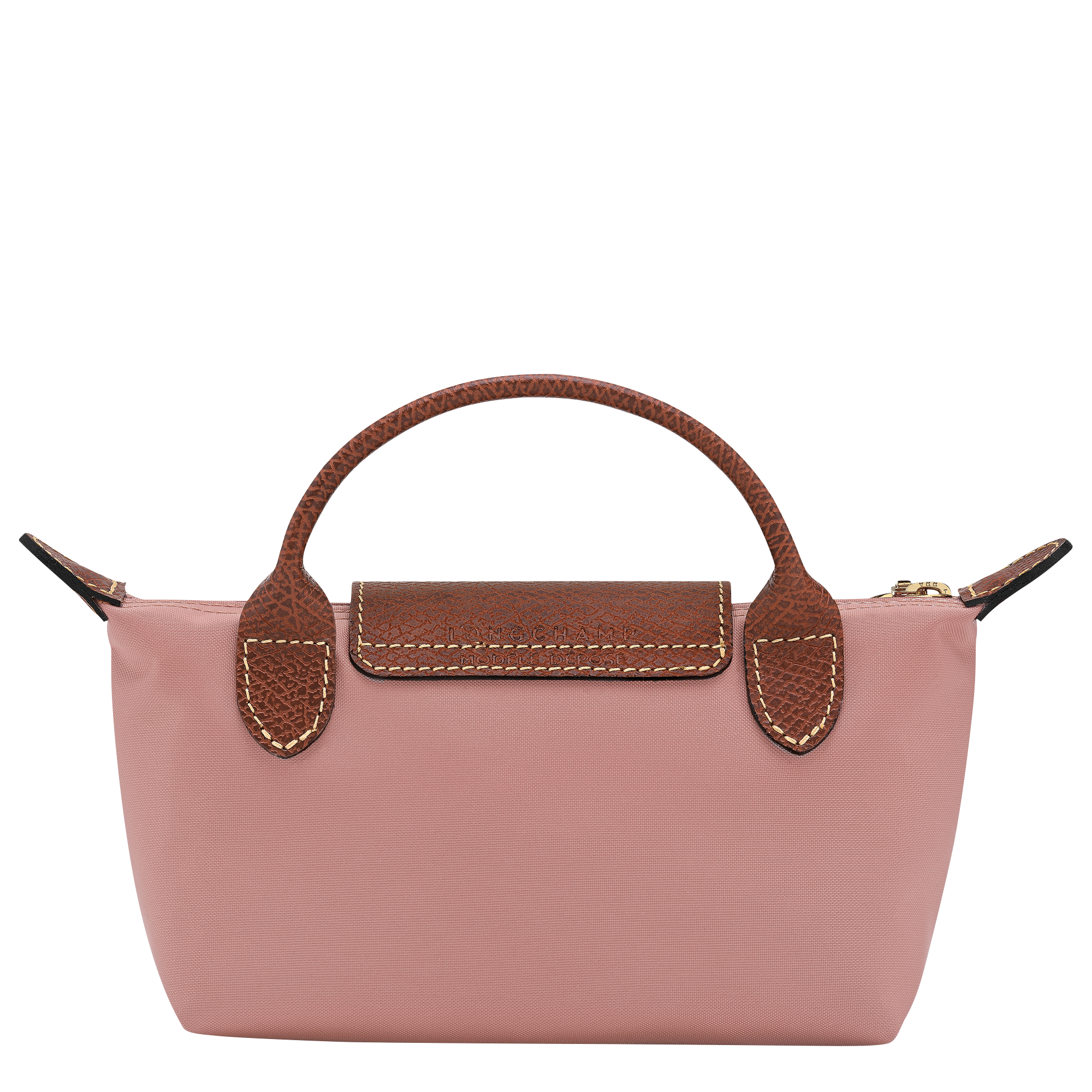 Pouch with handle, Pink Tea - View 4 of
6 - zoom in Le Pliage Original Pouch with handle, Pink Tea