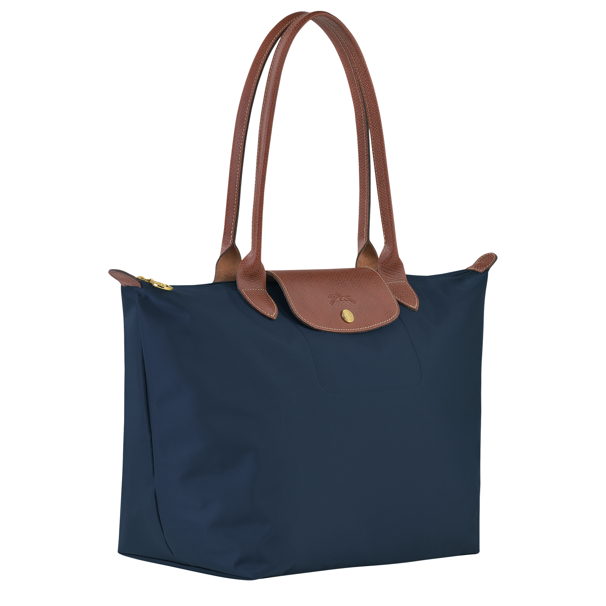 Tote bag L, Navy - View 3 of 
        6 - zoom in Le Pliage Original Tote bag L, Navy