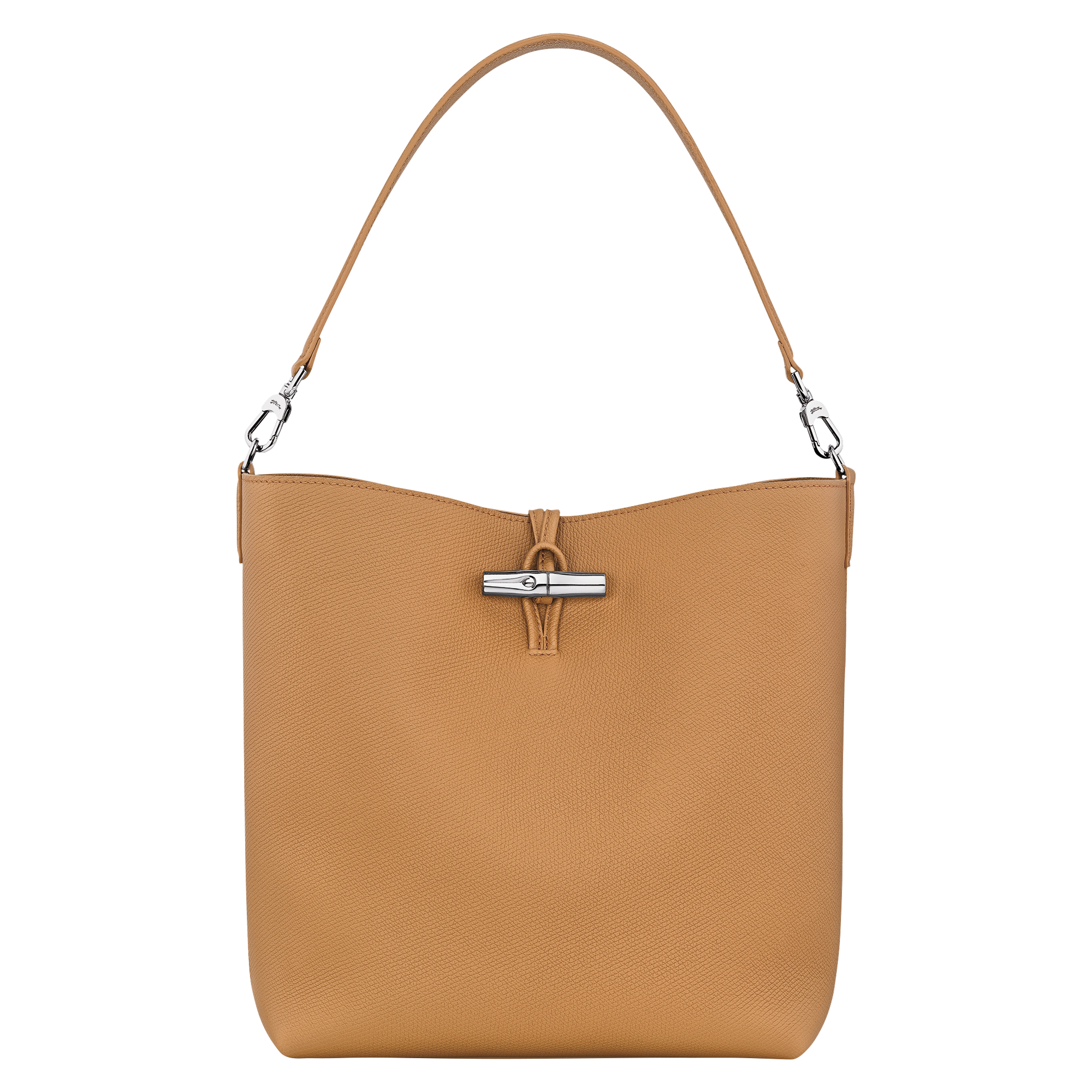 Hobo bag M, Walnut - View 1 of
6 - zoom in Le Roseau Hobo bag M, Walnut