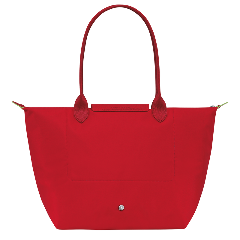 Le Pliage Green L Tote bag , Tomato - Recycled canvas  - View 4 of  7