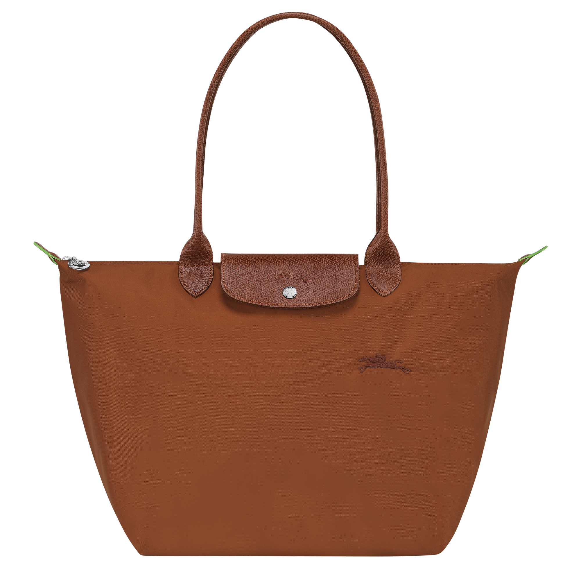 Tote bag L, Cognac - View 1 of 
        7 - zoom in Le Pliage Green Tote bag L, Cognac