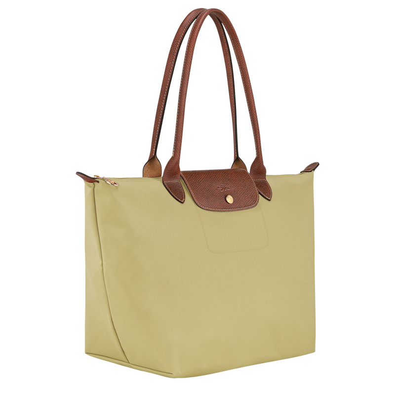 Le Pliage Original L Tote bag , Pistachio - Recycled canvas  - View 2 of  6