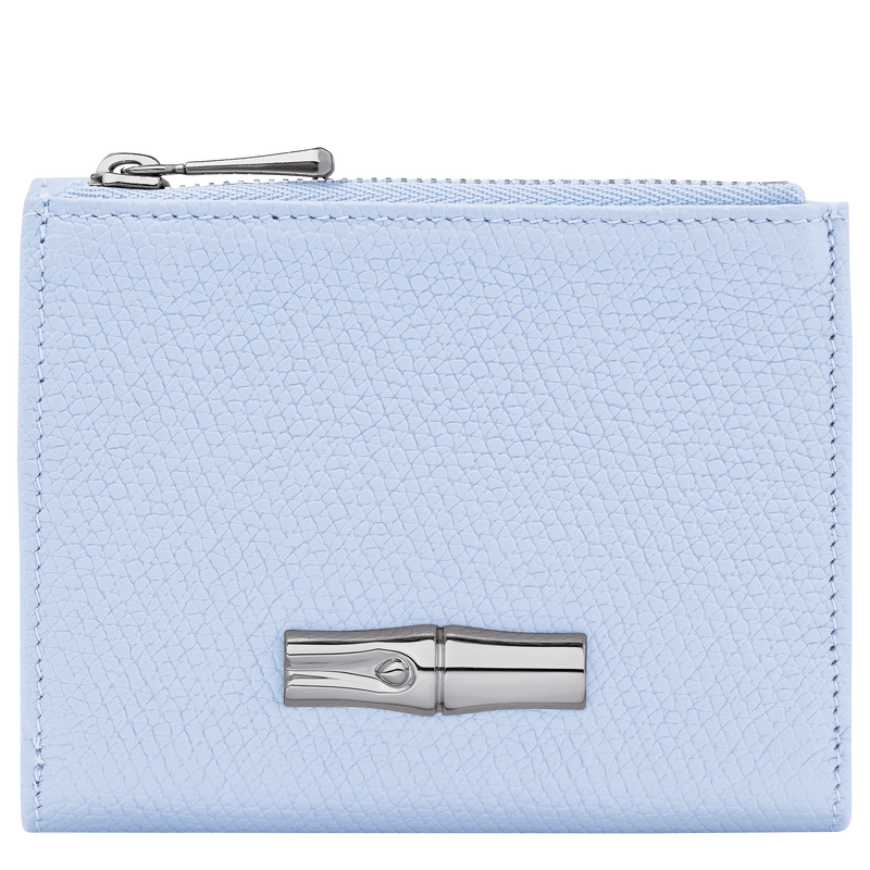 Le Roseau Compact wallet , Wave - Leather  - View 1 of  3