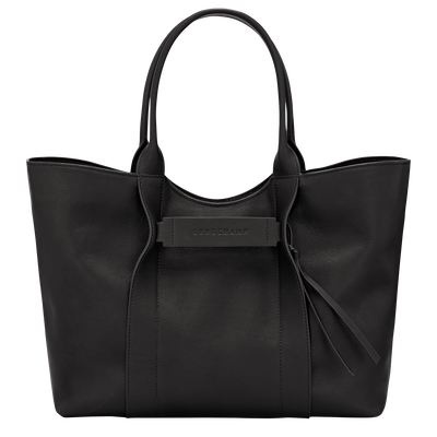Longchamp 3D L Shoulder bag , Black - Leather