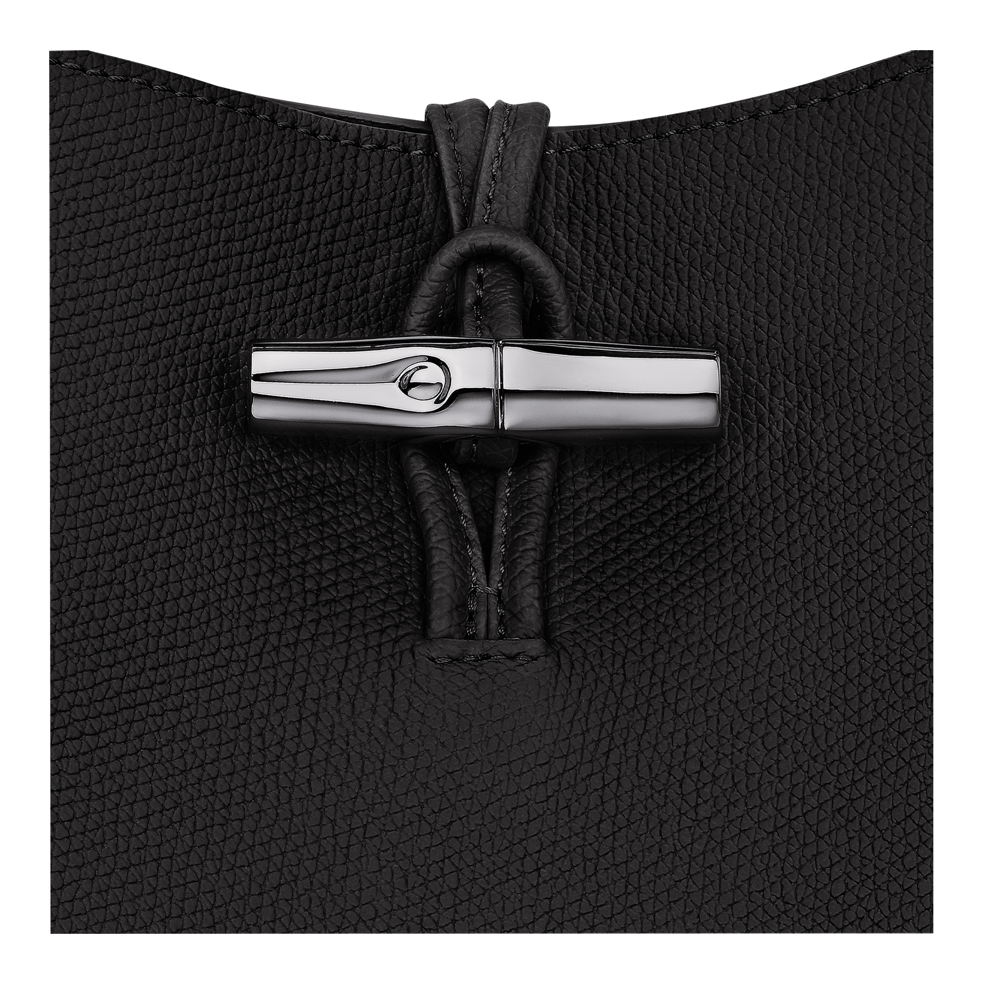 Le Roseau Hobo bag M, Black