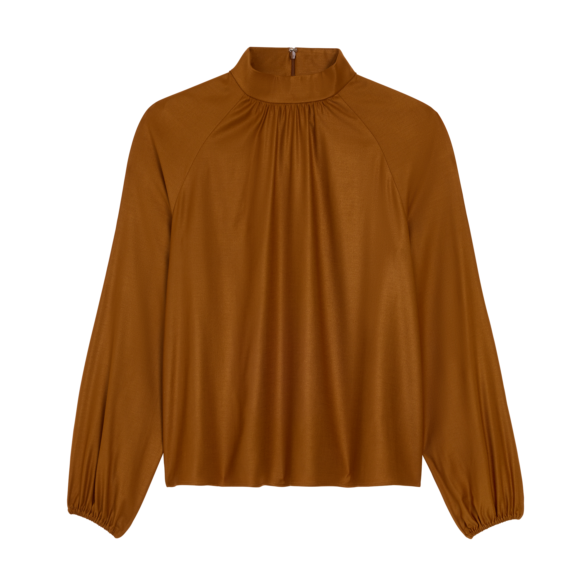 null Blouse, Caramel