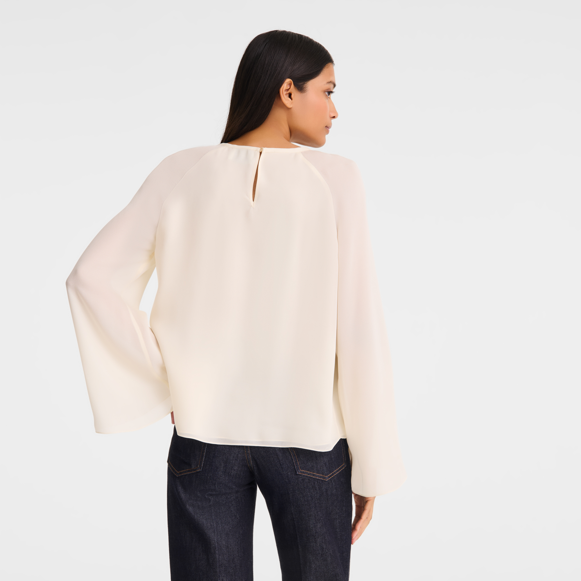 null Blouse, Ecru