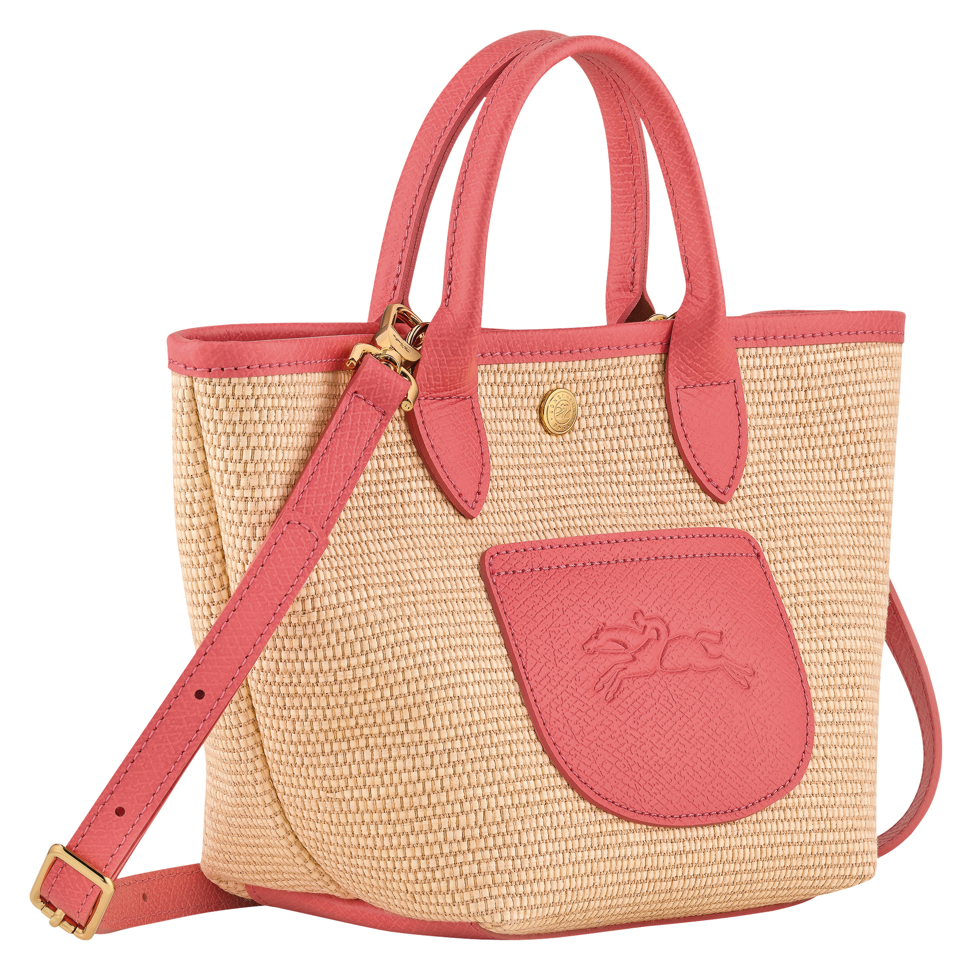 Basket bag XS, Blush - View 3 of 
        6 - zoom in Le Pliage Collection Basket bag XS, Blush