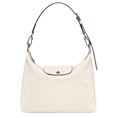 Le Pliage Xtra M Hobo bag , Ecru - Leather
