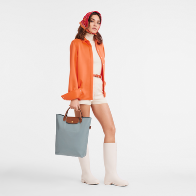 Le Pliage Original Tote bag M, Steel