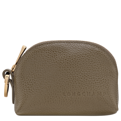 Le Foulonn&eacute; Coin purse , Caper - Leather