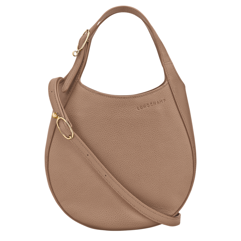 Le Foulonné S Handbag , Biscuit - Leather  - View 4 of  6