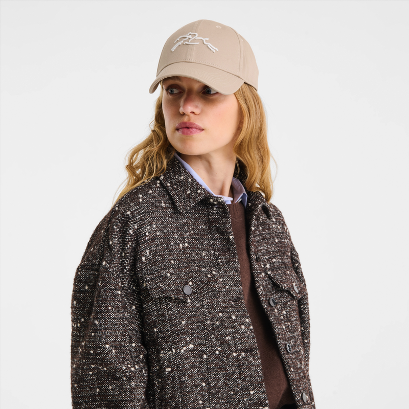 Cap , Beige - Organic cotton  - View 2 of  4