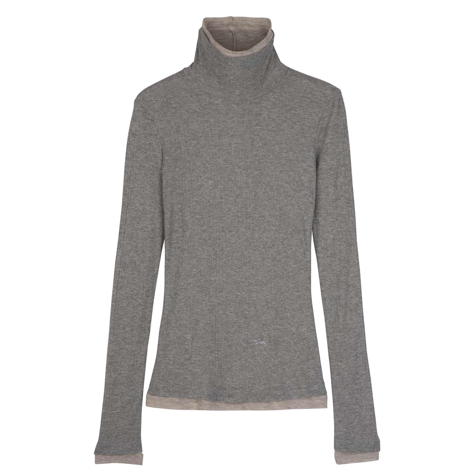Thin turtleneck sweater, Grey - View 1 of
5 - zoom in null Thin turtleneck sweater, Grey