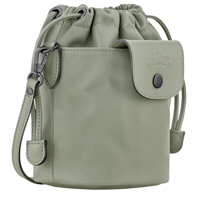 Le Pliage Xtra XS Bucket bag , Tundra - Leather
