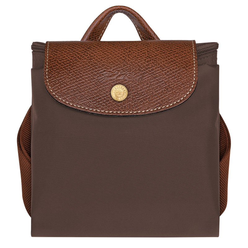 Le Pliage Original M Backpack , Mocha - Recycled canvas  - View 5 of  5
