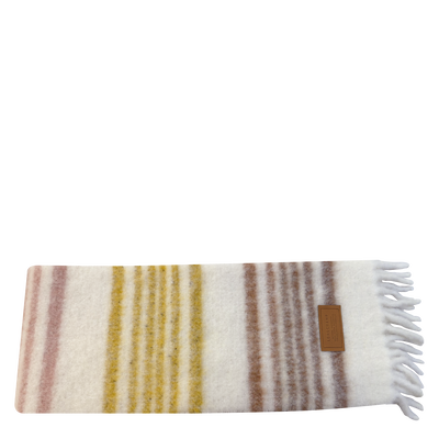 Twist Hivernal Scarf , Nutmeg - Blended alpaga