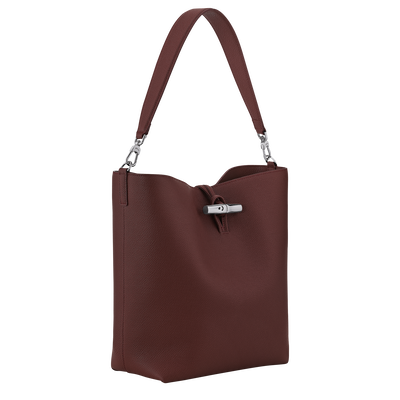 Le Roseau M Hobo bag , Burgundy - Leather
