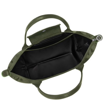 Tote bag M, Forest - View 5 of  
    6 - zoom in Le Pliage Green Tote bag M, Forest