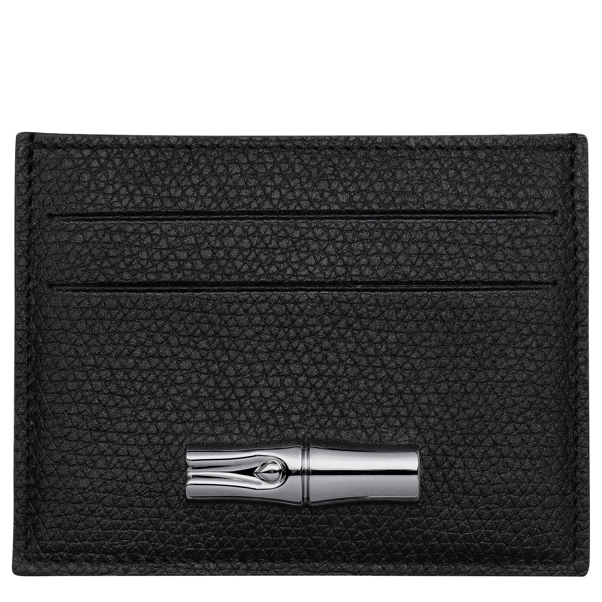 Le Roseau Card holder, Black